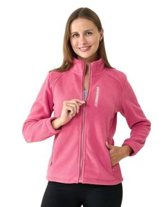 women Casual Zip-Up Fleece Jacket