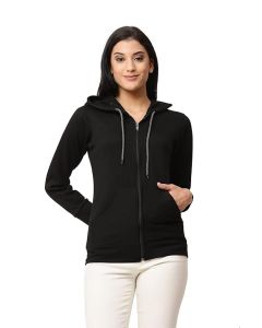 Women's Fleece Zipper Hoodie Jacket