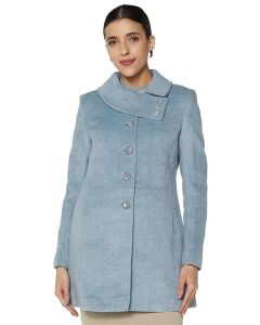 KOTTY Women's Elegant Woolen Style Coat