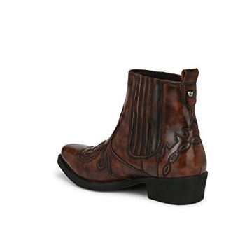 Delize Men's Cowboy Ankle Boots