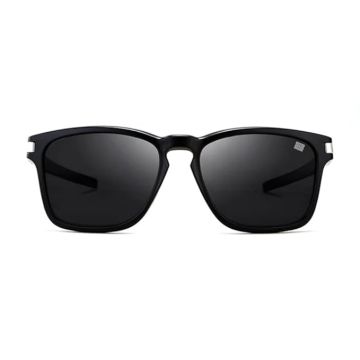 ELEGANTE Unisex-Fit Design Polarized Square Sunglasses for Men