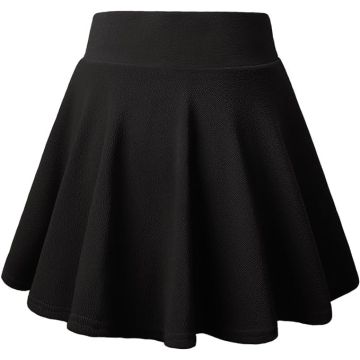 Trendz Girl's/Women's Classic Stretchy All Time Classy Flared Skater Skirt