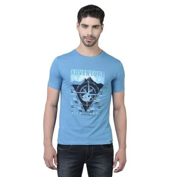 Dollar Mens Cotton Casual Crew Neck Tshirt