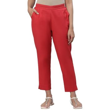 Fox Women's Regular Fit Mid Rise Trouser