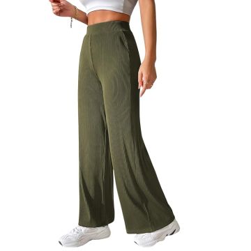 H&M Women’s Parachute – High Waist Flared Korean Trousers
