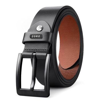 ZORO Men's Vegan Leather Belt for Men