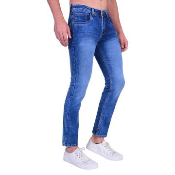 London Hills Men's Slim Fit Mid Rise Jeans
